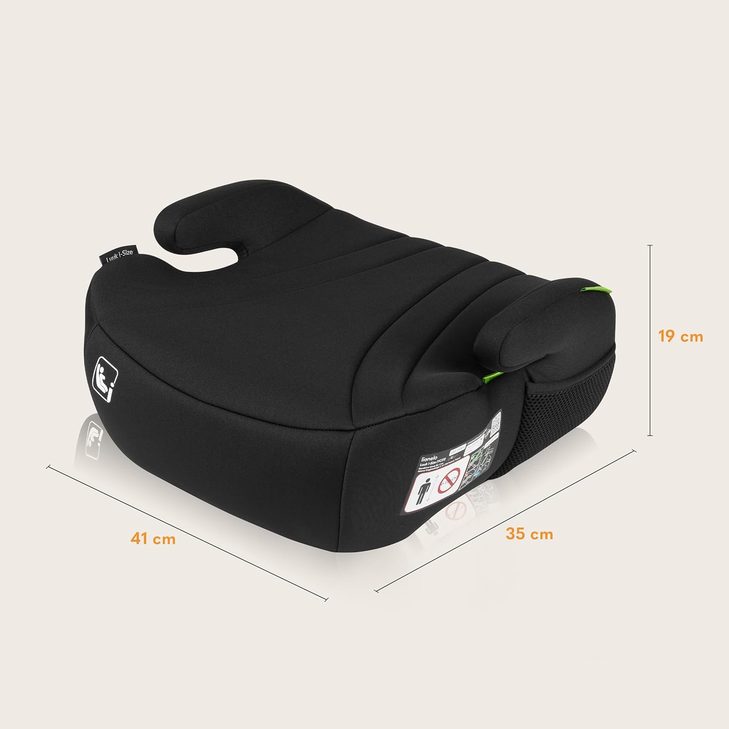 LIONELO LUUK I-SIZE fotelik samochodowy PODWYŻSZENIE do 36kg