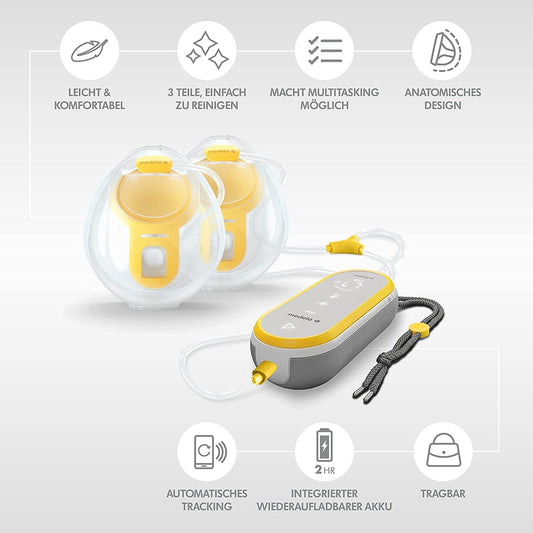 MEDELA Freestyle Flex dvojitá hands-free odsávačka mlieka