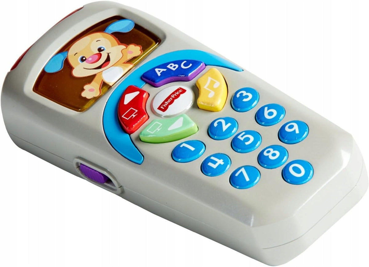 FISHER-PRICE DLD33 interaktívny ovládač diaľkového ovládania TALIANSKY JAZYK