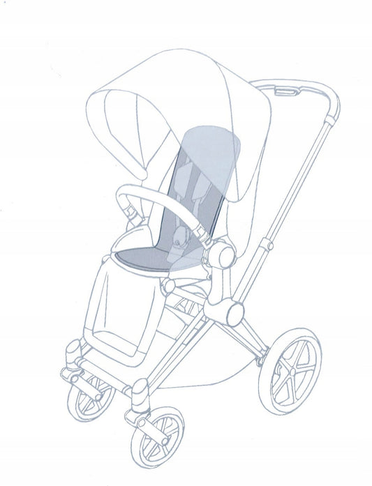 CYBEX PLATINUM priedušná vložka do kočíka