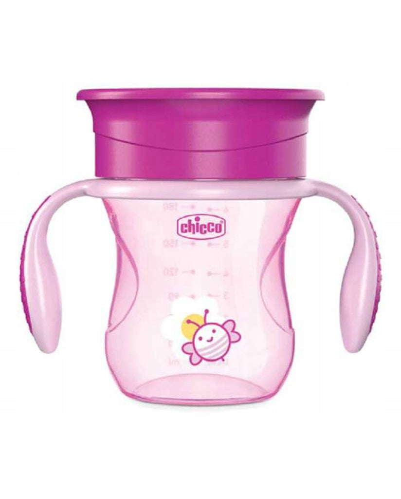 CHICCO Perfect First nevylievací pohár 200 ml 360° 12 m+