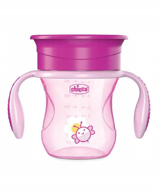 CHICCO Perfect First Trinklernbecher 200 ml 360° auslaufsicher 12 m+