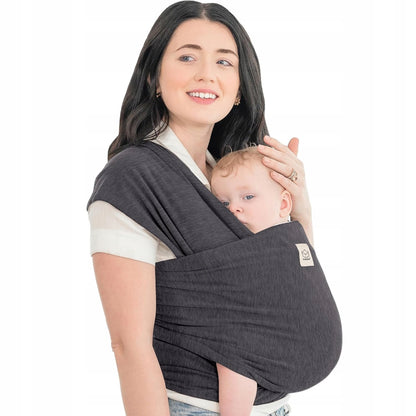 KEABABIES elastická šatka na nosenie 2v1