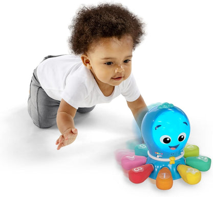 BABY EINSTEIN interaktívna CHOBOTNICA frázy melódie svetlá pohyb 4 jazyky