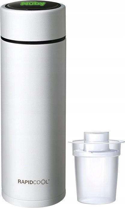 NUBY RapidCool chladiaca termoska na prípravu mlieka 240 ml LED