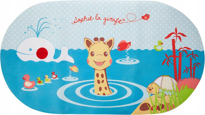 SOPHIE LA GIRAFE non-slip bath mat 39 x 69 cm