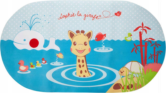 SOPHIE LA GIRAFE protišmyková podložka do kúpeľa 39 x 69 cm