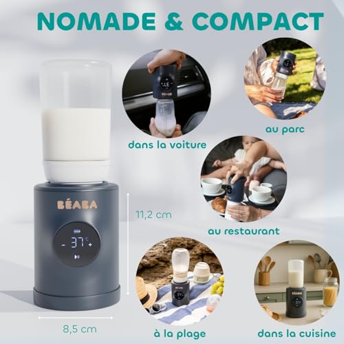 BÉABA Milk Nomad portable bottle warmer