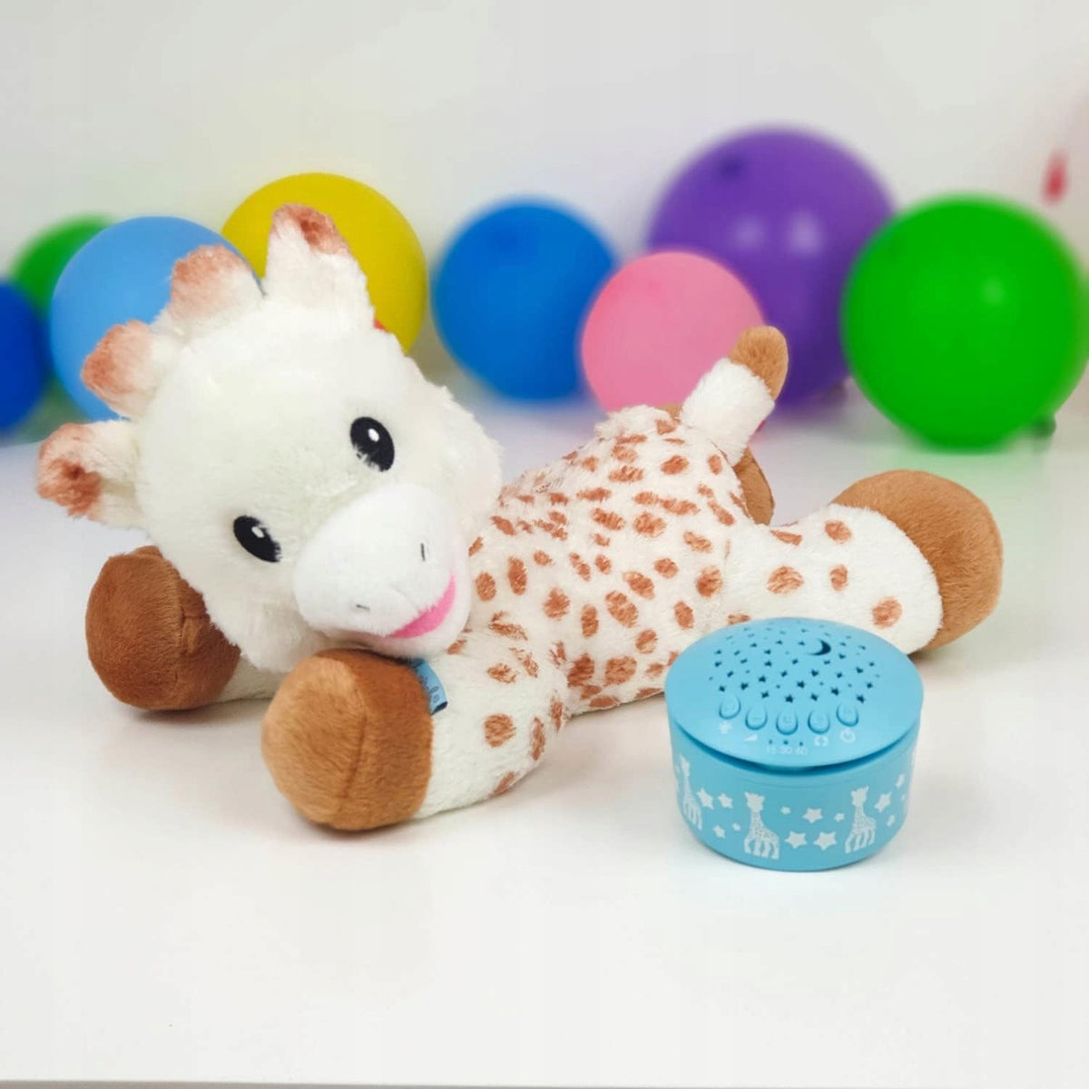 Sophie la Girafe plyšová hračka a projektor uspávaniek