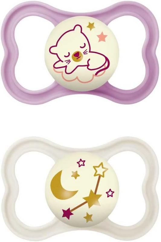 MAM AIR NIGHT πιπίλα x2 6-16m