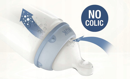 NUK First Choice+ ΜΠΙΜΠΕΡΟ 150 ml 0-6 μηνών με ένδειξη θερμοκρασίας – φωτογραφία προϊόντος 2