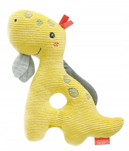 FEHN Happy Dino hrkálka úchopová hračka pre bábätká 16 cm