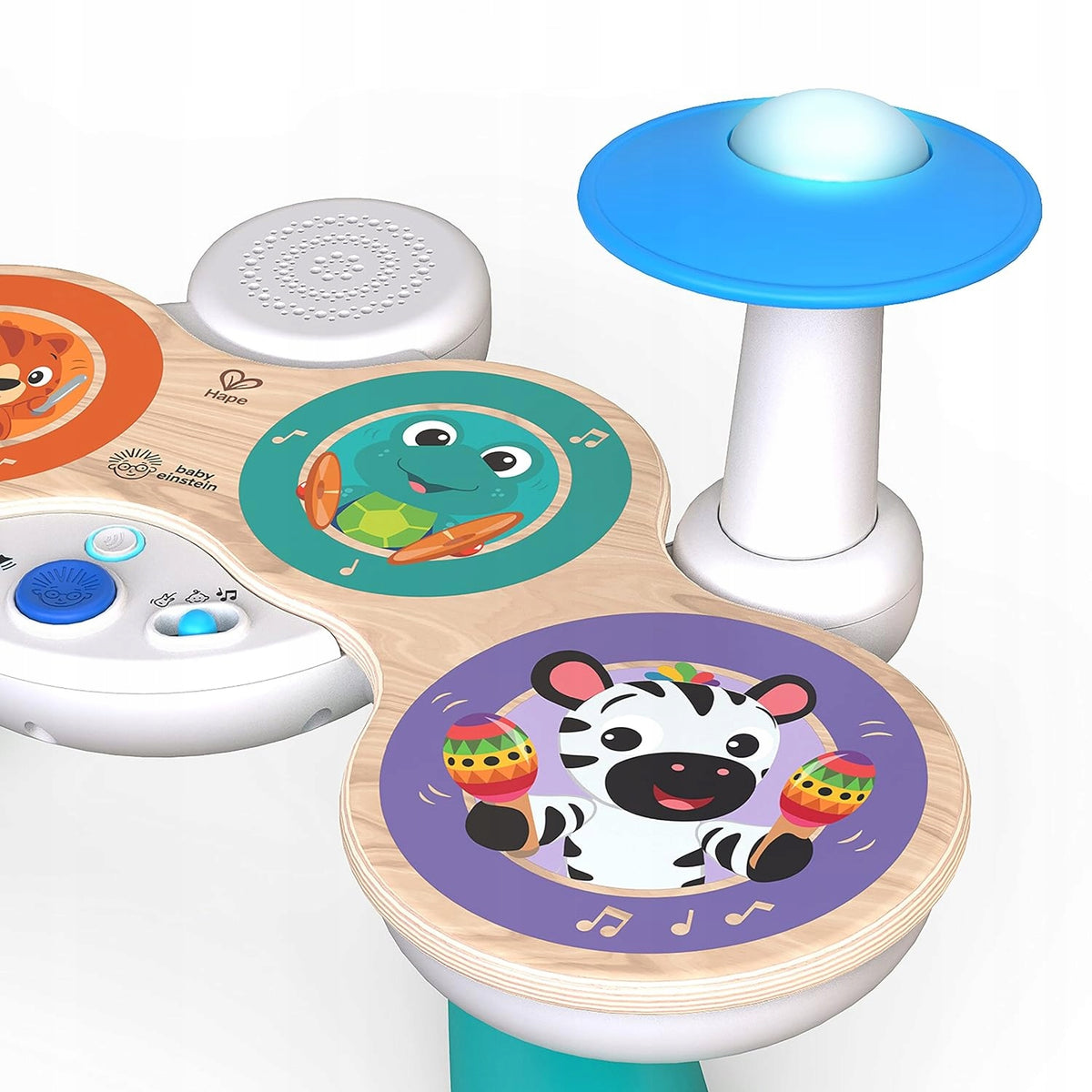 HAPE Baby Einstein drevené dotykové bicie nástroje