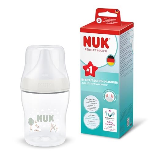NUK Perfect Match biberon anticolici 150 ml de la 0 luni Oițe