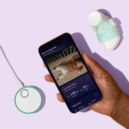 OWLET video pestúnka Cam 2 + ponožky na meranie životných funkcií Dream Sock
