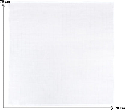 NATUREMARK mušelínové plienky 70 cm x 70 cm, 9 ks