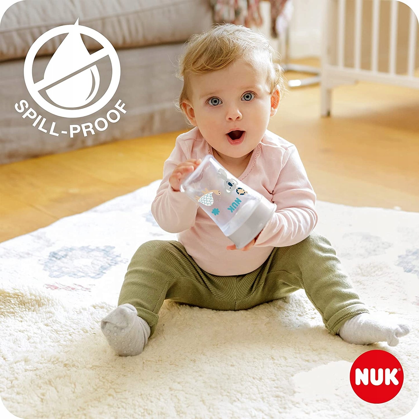 NUK Magic Cup KUBEK NIEKAPEK 230 ml ustnik 360 stopni