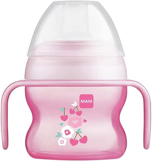 MAM Starter Cup netečúci pohár 150 ml 4 m+ KVETY