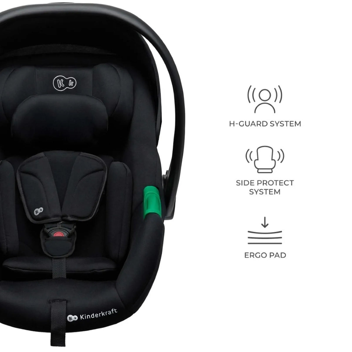 KINDERKRAFT PRIME2 PRO 3v1 multifunkčný kočík do 22kg + autosedačka MINK PRO