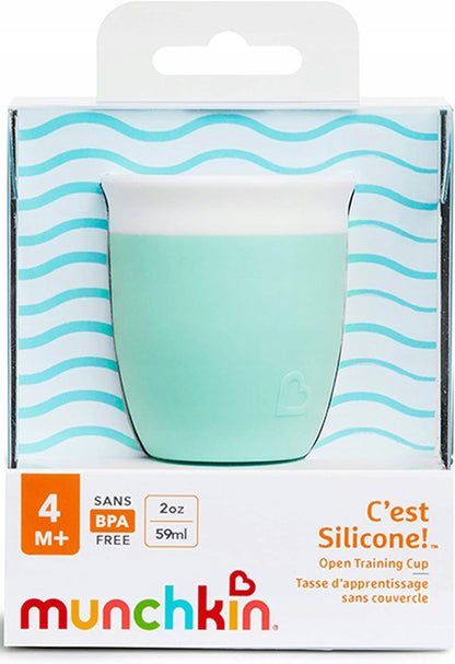 MUNCHKIN C'est Silicone! otvorený pohár 360 4 mes.+ 60 ml