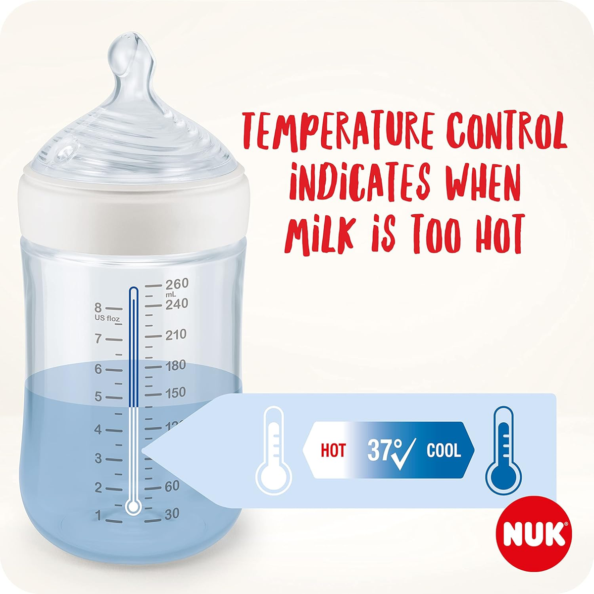 NUK súprava fliaš a príslušenstva Perfect Start Nature Sense 0 – 18