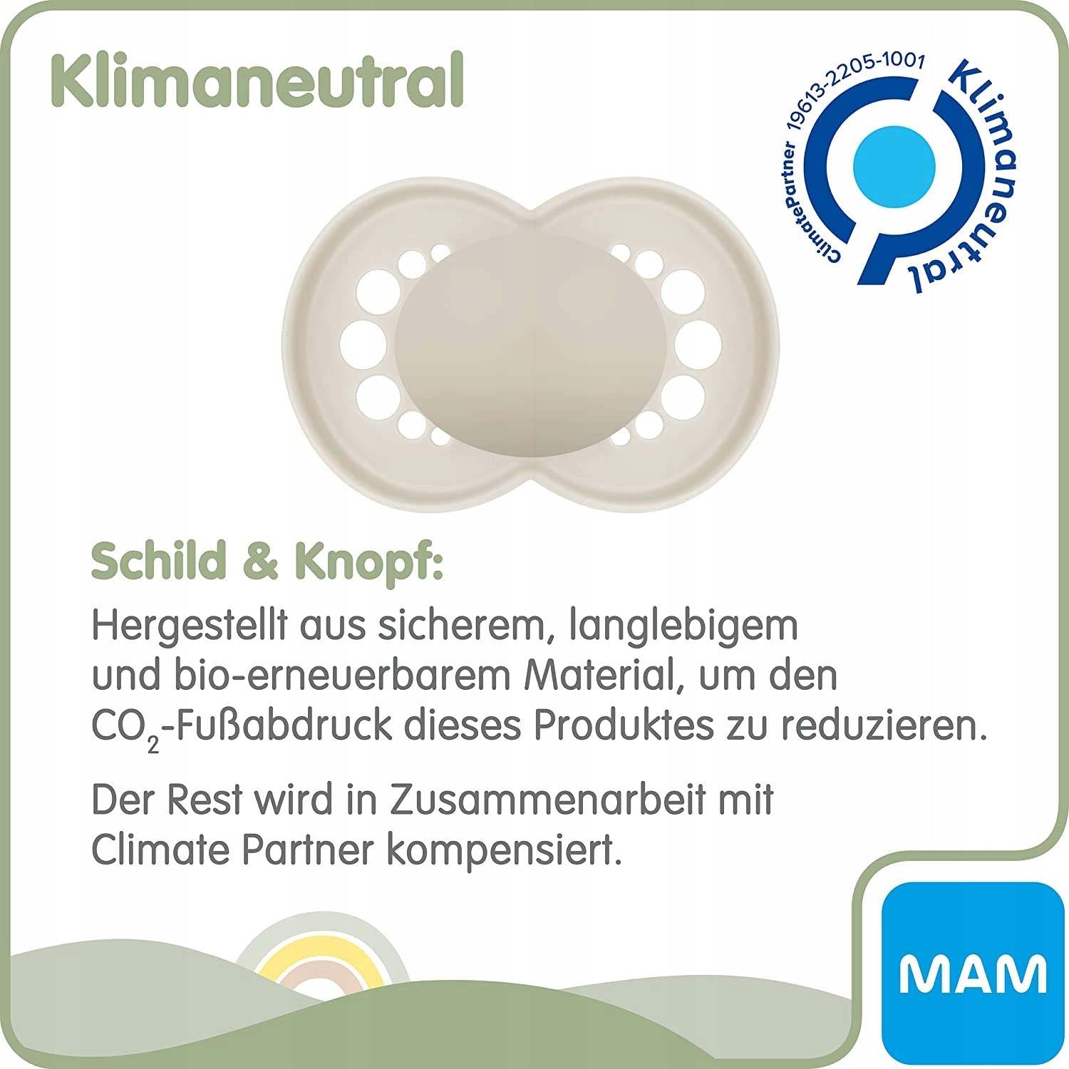 MAM ORIGINAL Pure soother + storage and sterilisation box
