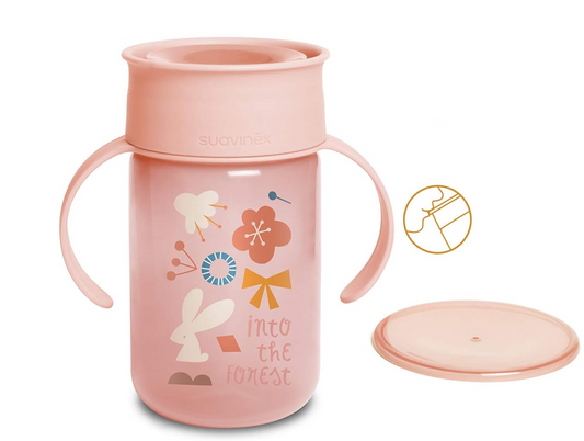 SUAVINEX Trainer Cup NEVYTEKAJÚCI POHÁR 360° 340 ml