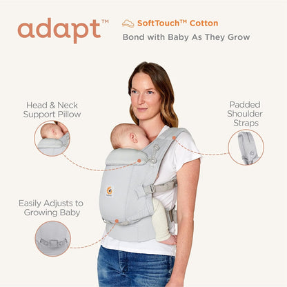 ERGOBABY ADAPT ergonomický nosič 3,2 – 20 kg