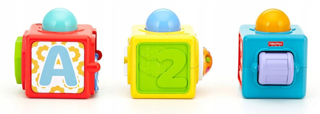 FISHER-PRICE DHW15 interaktívne kocky so zvieratkami 6 m+