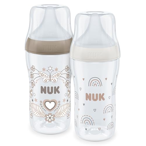 NUK Perfect Match dojčenská fľaša 3m+ 260ml x2