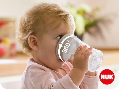 NUK Magic Cup netečúci pohár s náustkom 360° 230 ml 8 m+