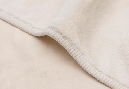 JOLLEIN Basic deka Jersey/Sherpa 75x100 cm ovsená bežová