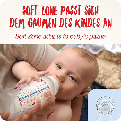 NUK No Colic zestaw butelek 3x 300 ml 0-6 - zdjęcie 5