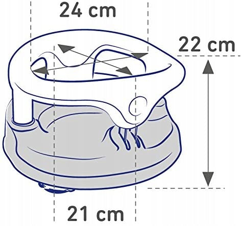 ROTHO Babydesign stolička na kúpanie do 13 kg