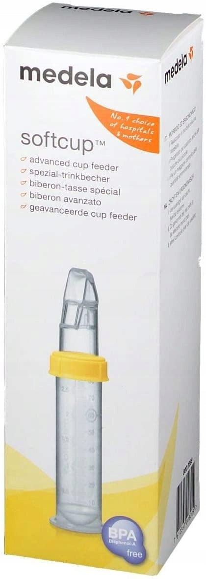 MEDELA SOFTCUP dokrmovanie lyžičkou s fľašou