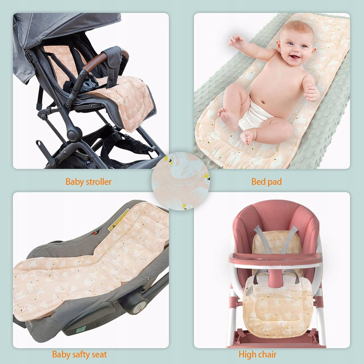 MIRACLE BABY univerzálna vložka do športových kočíkov