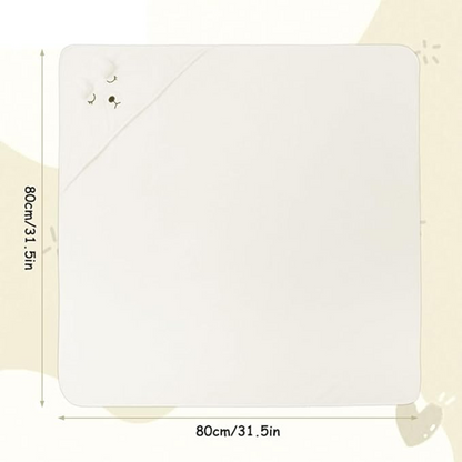 AOLSO uterák s kapucňou 80x80 cm