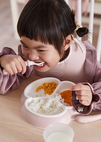 BABYBJORN silikónové podbradníky s vreckom x2