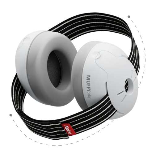 ALPINE Muffy Baby ochranné slúchadlá pre deti 0 – 36 m 23db