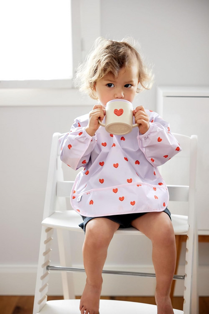 LASSIG Sippy Cup Happy Rascals Heart hrnček s náustkom 150 ml 6 m+