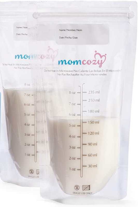 MOMCOZY Sáčky na uchovávání mateřského mléka 50ks