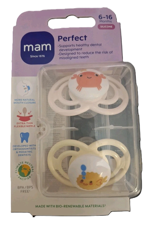 MAM Perfect cumlík x2 6 – 16 mes. + box
