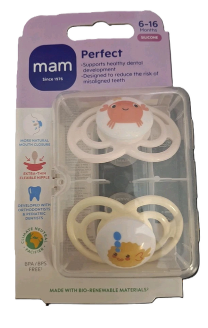 MAM Perfect cumlík x2 6 – 16 mes. + box