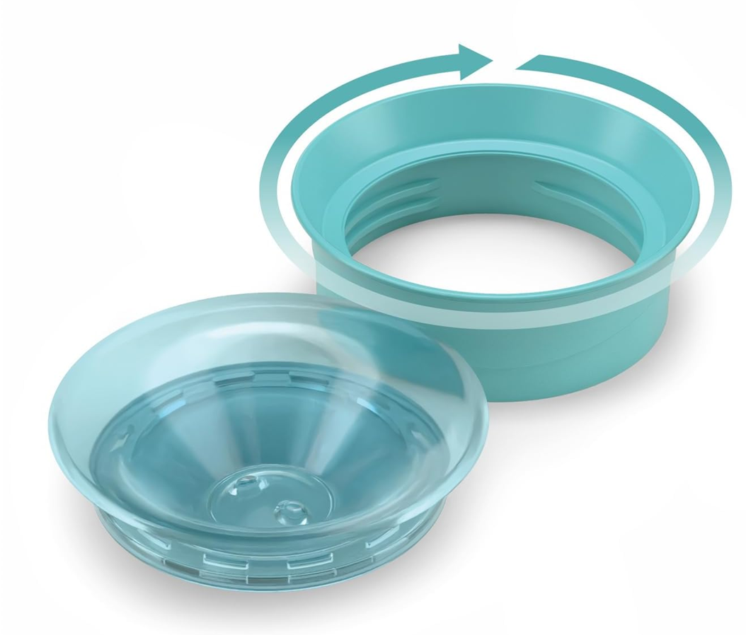 CHICCO Perfect Cup netečúci pohár s 360-stupňovým náustkom 200 ml 12 m+
