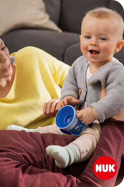 NUK Mini Magic Cup netečúci pohár svietiaci v tme 360° 160 ml 6 m+