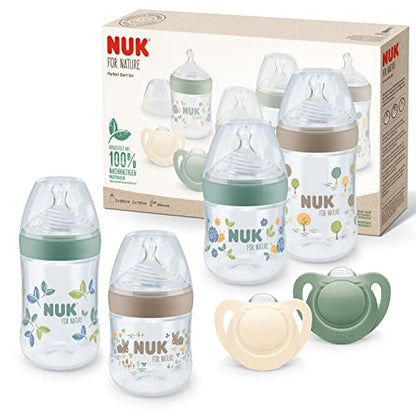 NUK for Nature Perfect Start súprava fliaš a cumlíkov 0–6 mesiacov – obrázok 2