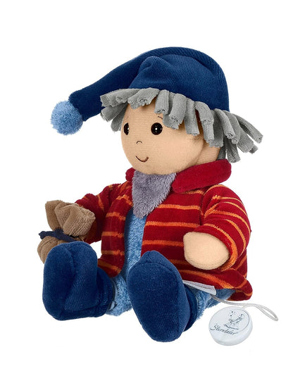 STERNTALER Sandmann plyšová hračka s hracím strojčekom, 23 cm
