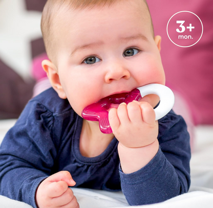 DENTISTAR chladiace a masážne hryzadlo 3 m+ HVIEZDA