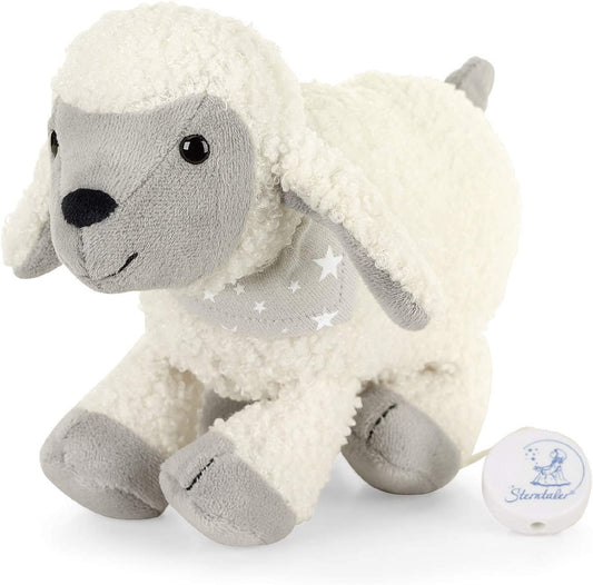 STERNTALER knuffeldoekje met muziekdoosje SCHAAP 23 x 21 cm "O