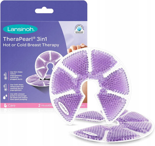 LANSINOH compresses, wraps x 2